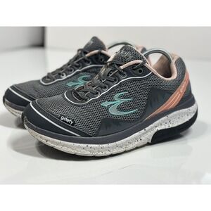 Gdefy Gravity Defyer Mighty Walk Pain Relief Shoes TB9024FGP-W Women Sz 9.5 Gray